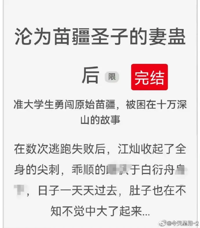 《沦为苗疆圣子的妻蛊后》狐狸雨小说全文免费阅读txt下载_沦为苗疆圣子的妻蛊后》狐狸雨全集无删减完整版在线看_沦为苗疆圣子的妻蛊后》狐狸雨全部作品资源分享推荐收藏～苗疆圣子妻蛊后